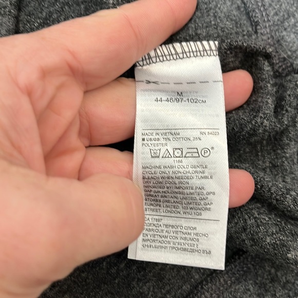 NWT Banana Republic Cowl Neck Ultra Soft Waffle Sweater Charcoal Gray Size M - Picture 8 of 12